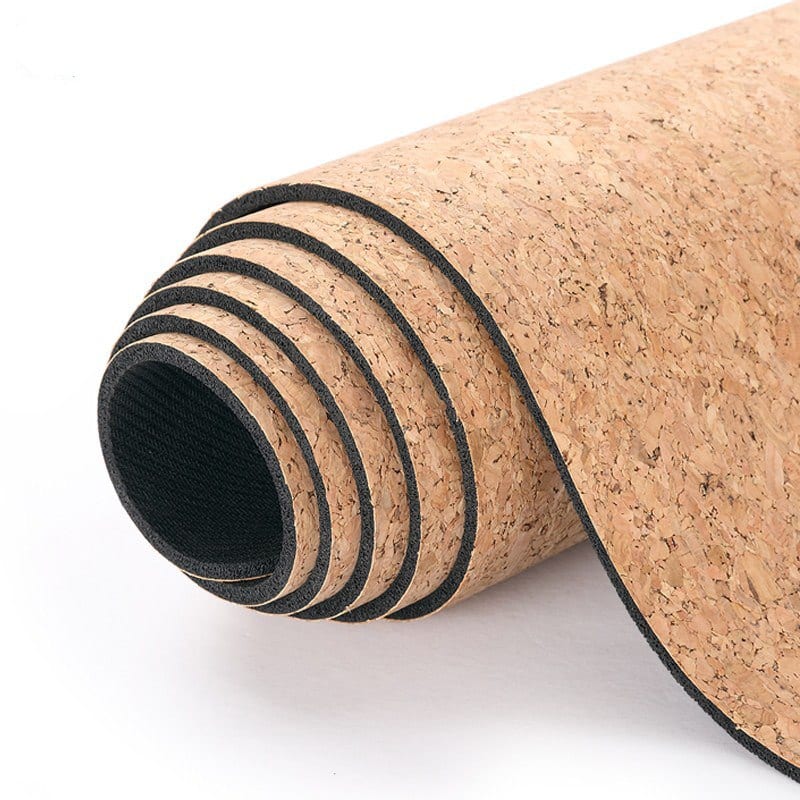 DLU Natural Cork Yoga Mat