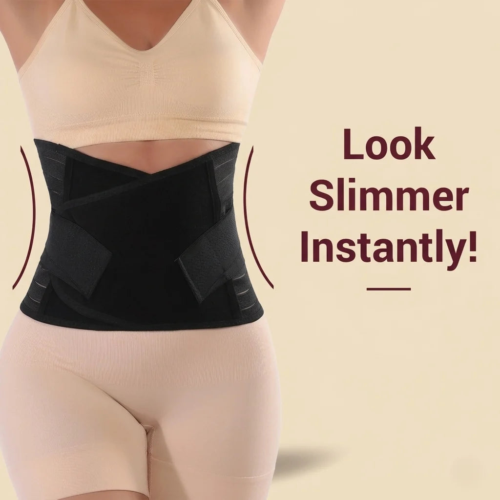 Dress Like Us 3-in-1 Postpartum Belly Belt – Post Pregnancy Support & Recovery
