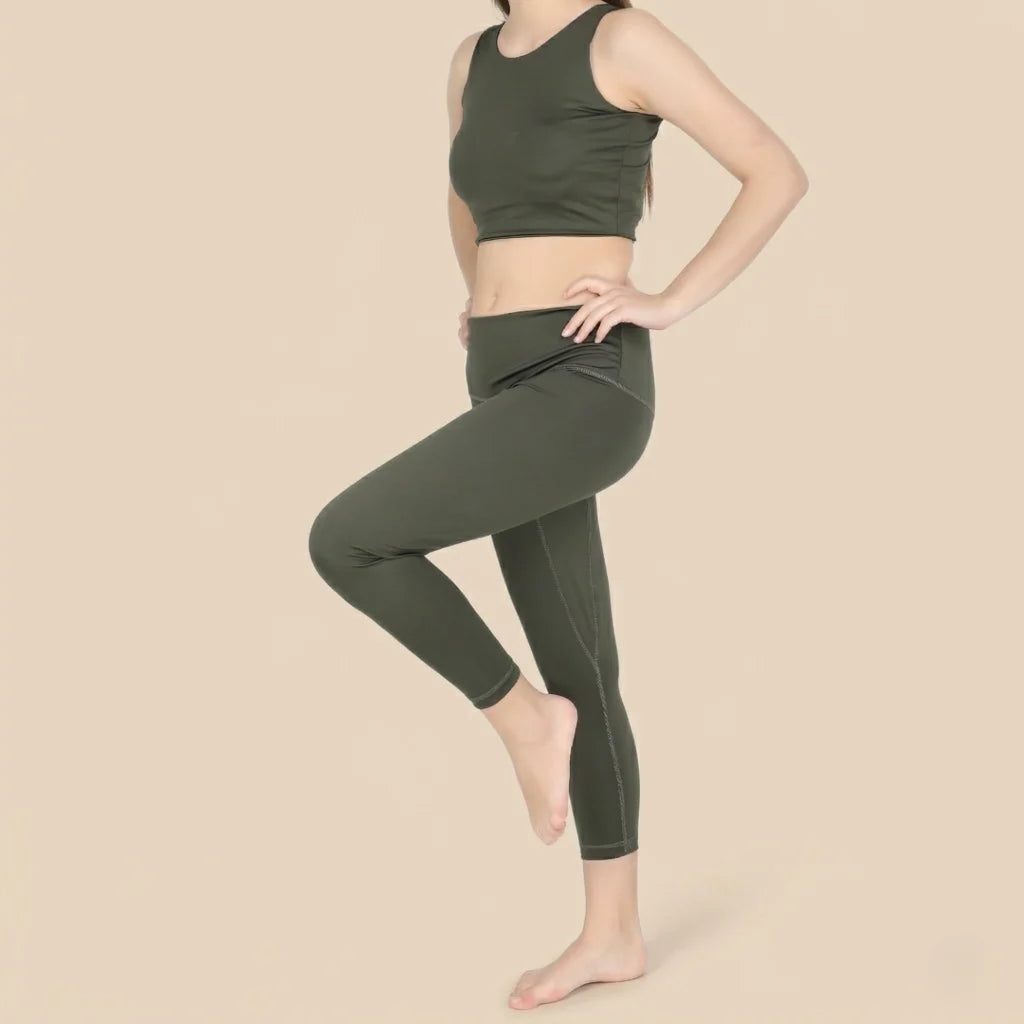 Dress Like Us High-Waist Tights 3/4 Length