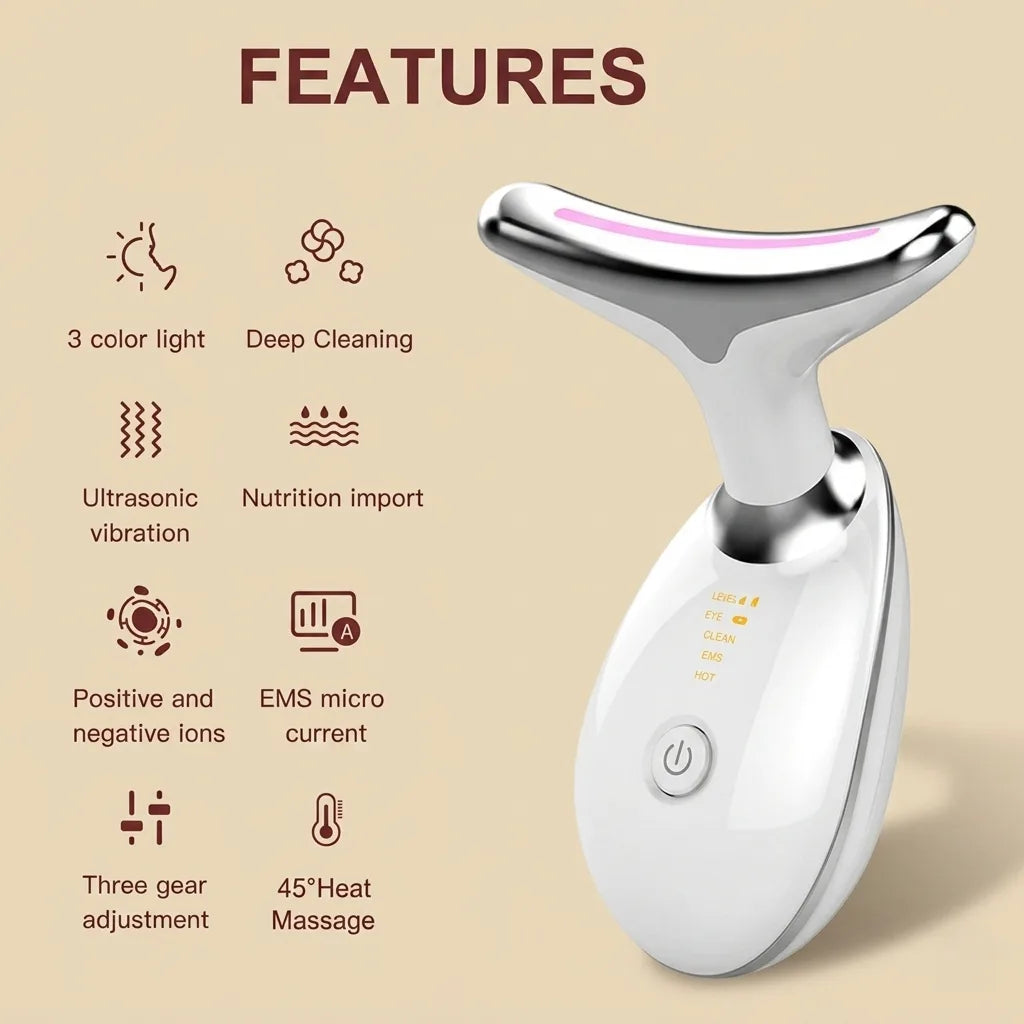 DLU Facial Massager Tool – Skin Lifting & Rejuvenation Device