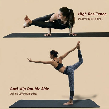Premium Dual Colour Yoga Fitness Mat