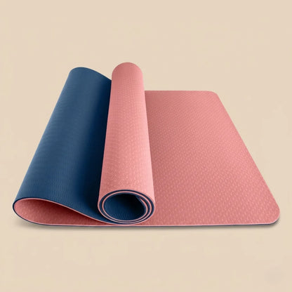 Premium Dual Colour Yoga Fitness Mat