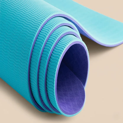 Premium Dual Colour Yoga Fitness Mat